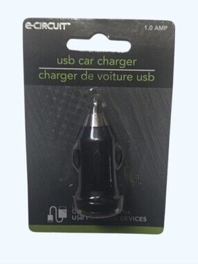 USB 1.0 Amp Car Charger